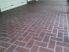 Decorative Concrete Brick Herringbone Antiqued Lake Ozark MO