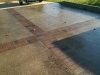 Decorative Concrete Tuscan Slate with Brick Boarder Lake Ozark MO